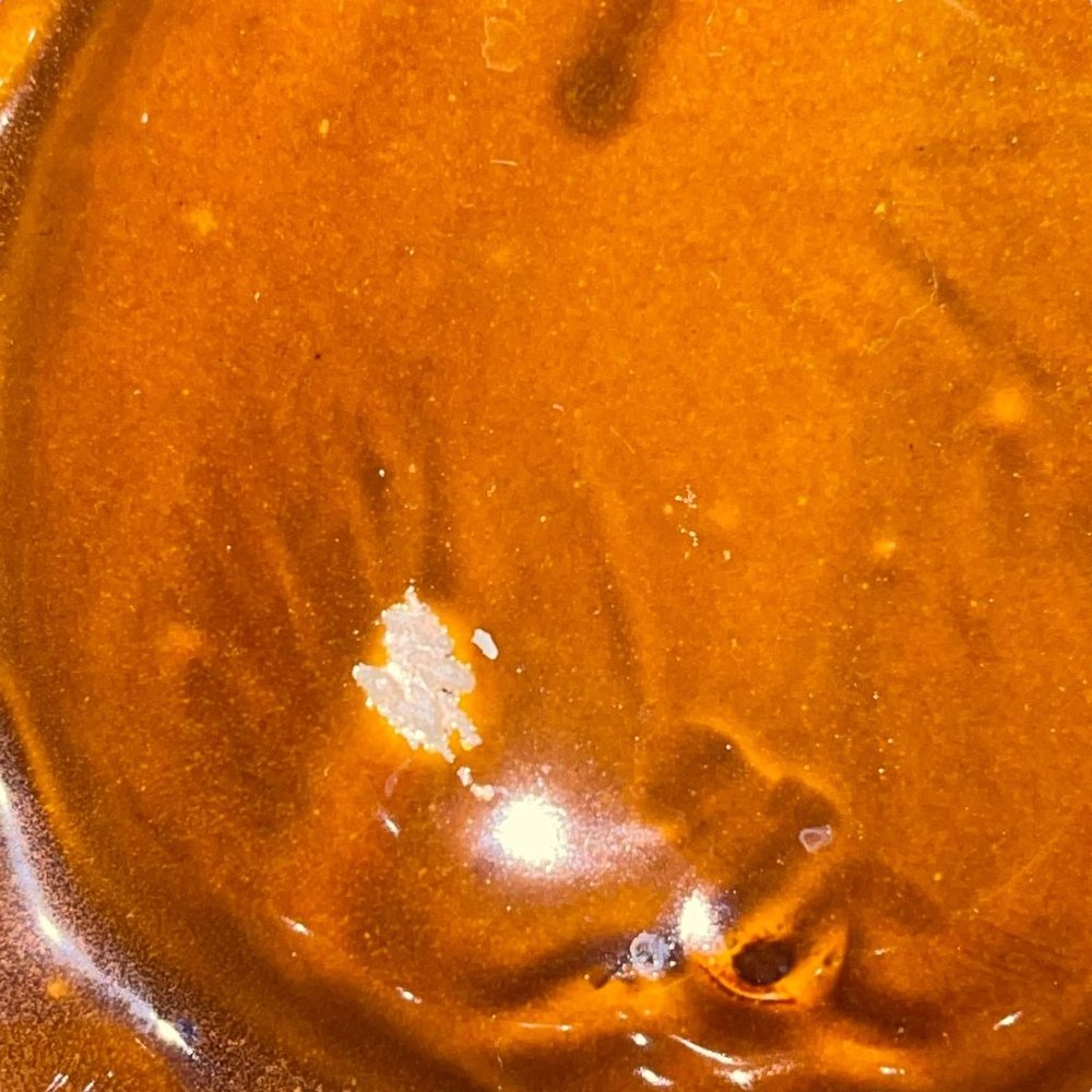 Thanksgiving Fall Ceramic Pumpkin Gravy Boay Handle Spout Heavy - Picture 9 of 10